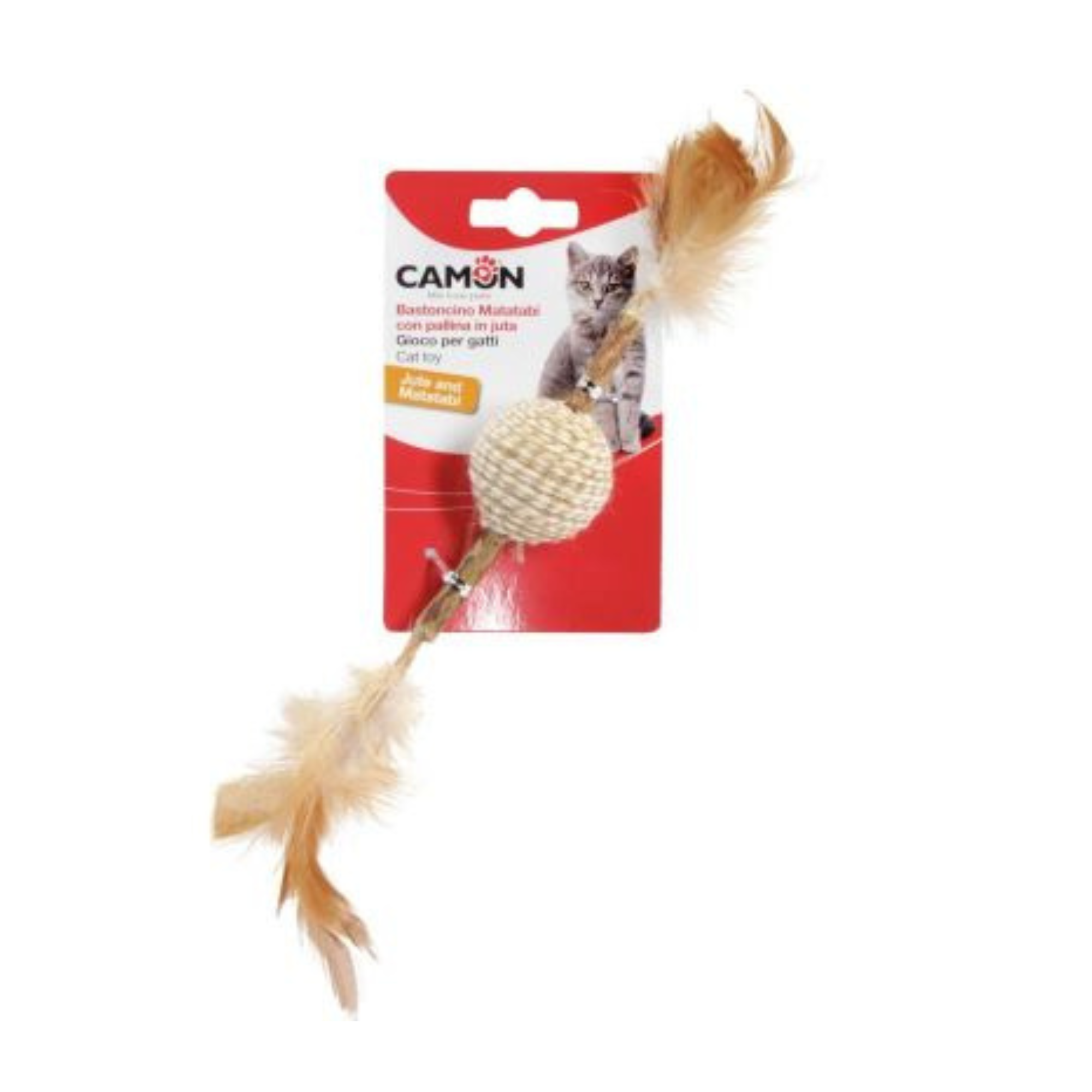 Camon Juguete Palo Matatabi con Bola de Yuta Camon Juguete Palo Matatabi con Bola de Yuta