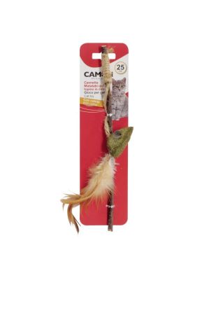 Camon Juguete Caña Matatabi con Ratón de Catnip Camon Juguete Caña Matatabi con Ratón de Catnip
