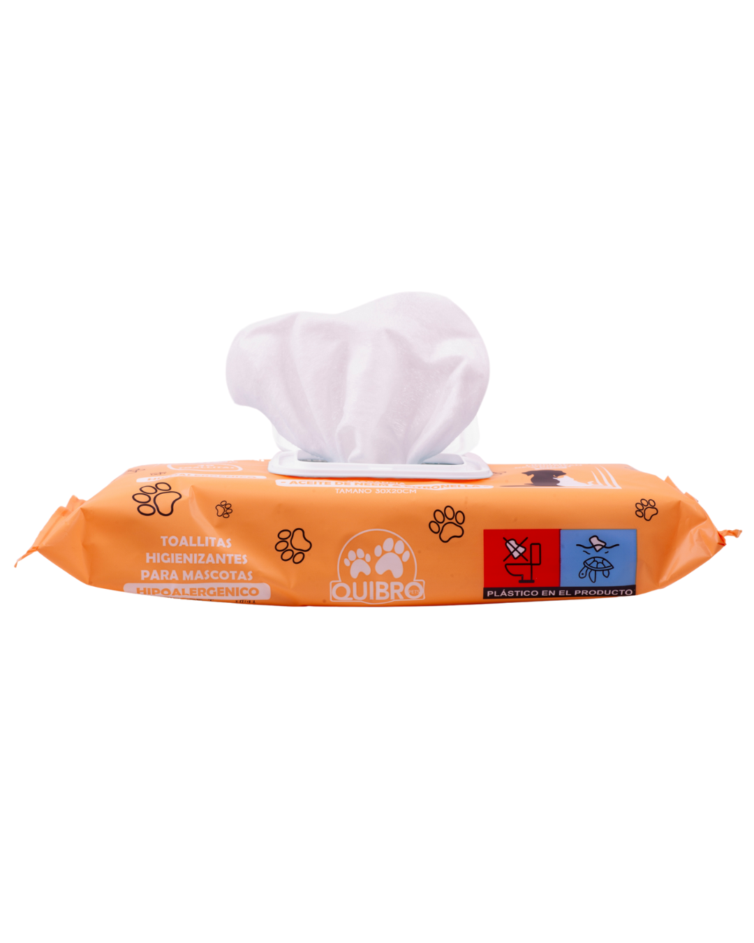 Quibropets Toallitas Aceite de Neem y Citronela 40und Quibropets Toallitas Aceite de Neem y Citronela 40und