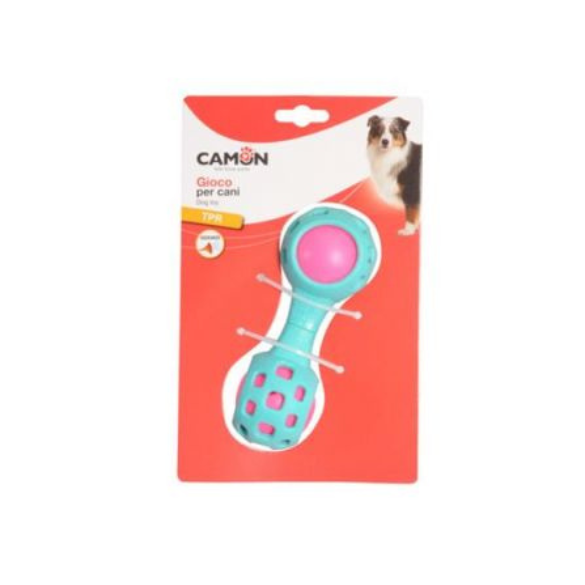 Camon Juguete Hueso TPR con Pelota y Sonido Camon Juguete Hueso TPR con Pelota y Sonido