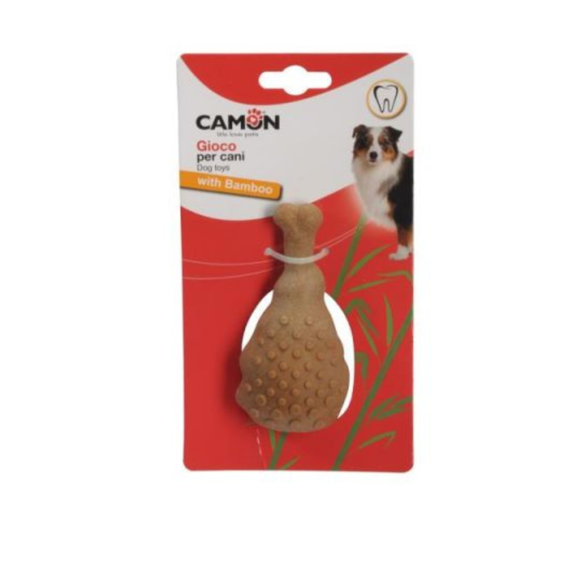 Camon Juguete Bambú Pata de Pollo Camon Juguete Bambú Pata de Pollo
