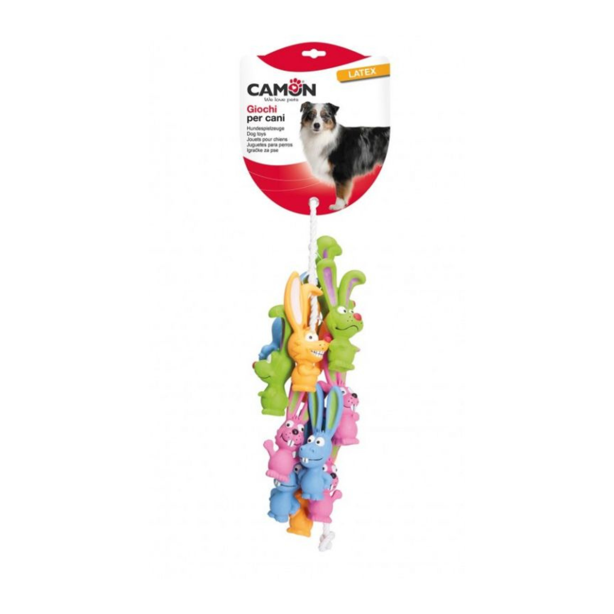 Camon Juguete de Látex Animales Camon Juguete de Látex Animales