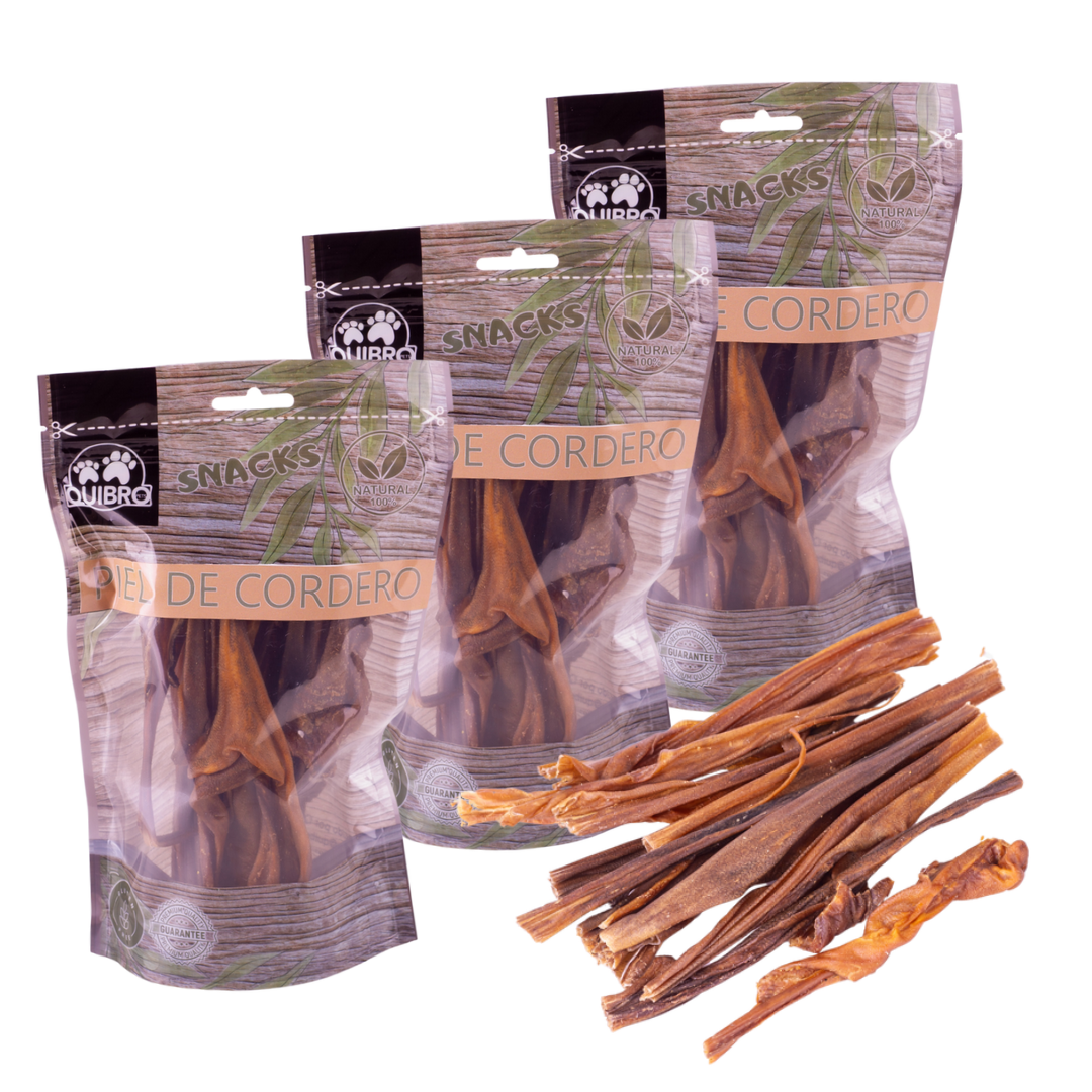 Quibropets Piel de Cordero (3x120g) Quibropets Piel de Cordero (3x120g)