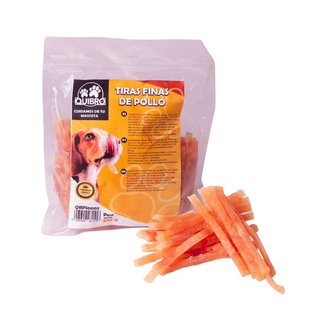 Quibropets Tiras Finas de Pollo Quibropets Tiras Finas de Pollo