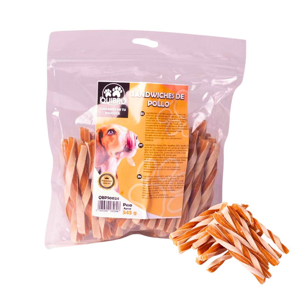 Quibropets Sandwiches de Pollo Quibropets Sandwiches de Pollo