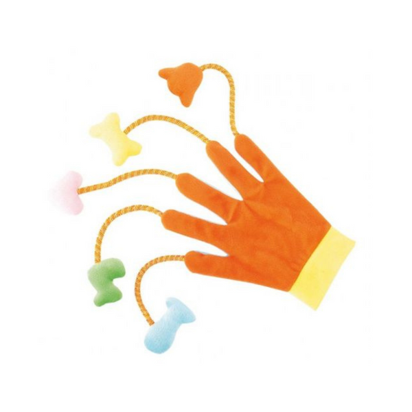 Camon Juguete Guante Colorido para Gato