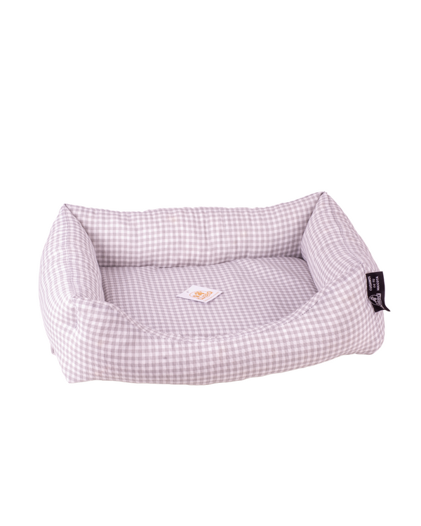 Quibropets Cama Vichy Gris