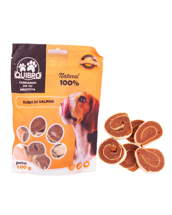Quibropets Sushi de Salmón