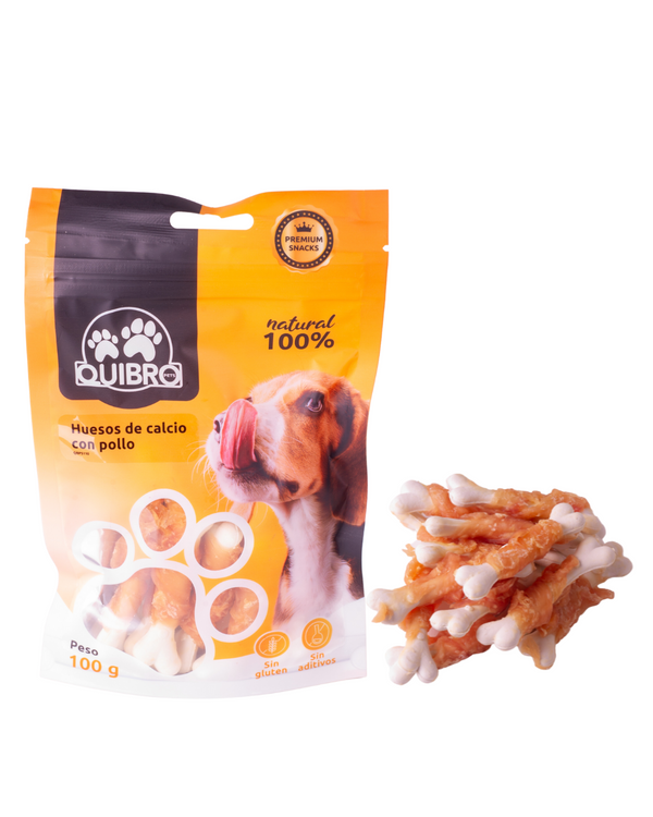 Quibropets Huesos de Calcio con Pollo