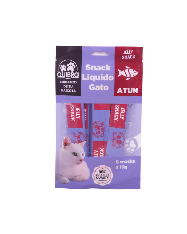 Quibropets Snack Líquido de Atún