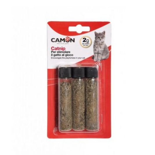 Camon Juguete CATNIP en tubos (3pcs)