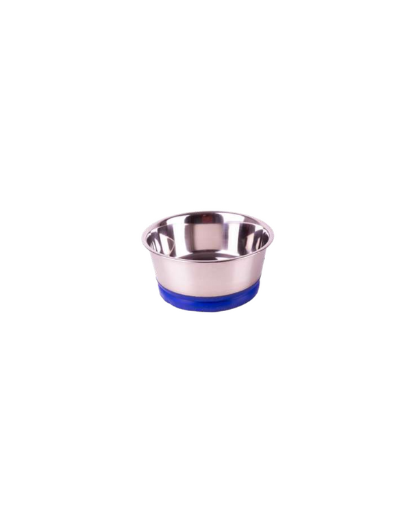 Quibropets Plato Pesado con Base de Goma Color Azul