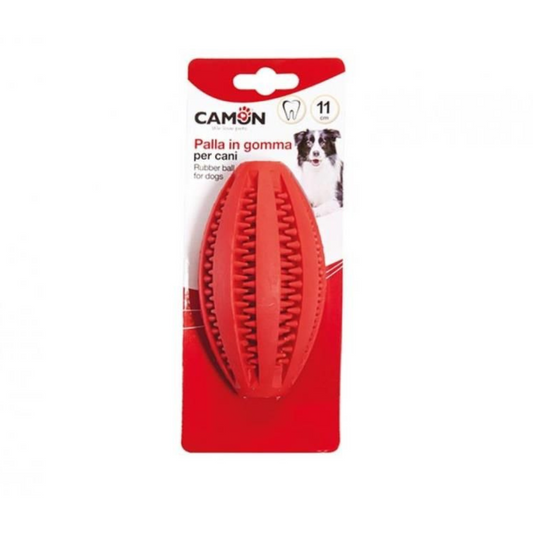 Camon Juguete de Goma Dental Fun Bola Rugby