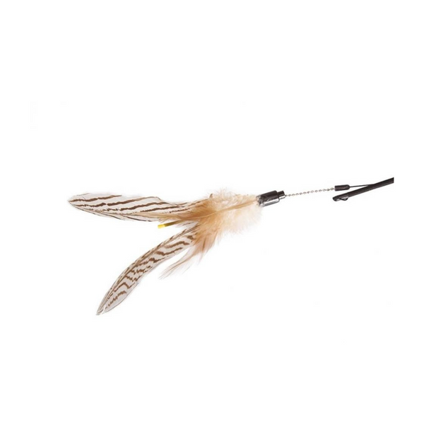 Camon Juguete Caña con Pluma para Gato