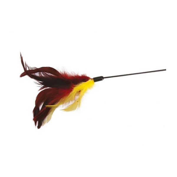 Camon Juego Caña con Pluma para Gato