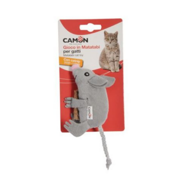 Camon Juguete Ratón en Poliéster y Matatabi