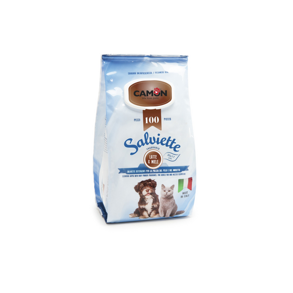 Camon Toallitas Latte and Miele, 100Und