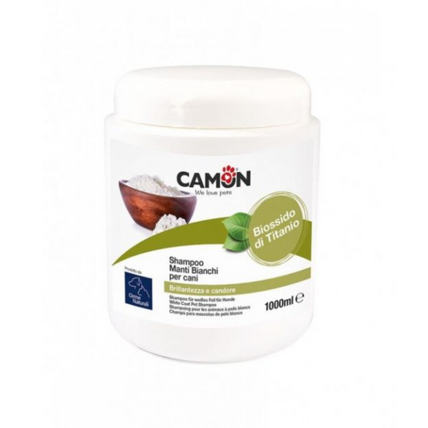 Camon Champú para Perros de Pelo Blanco