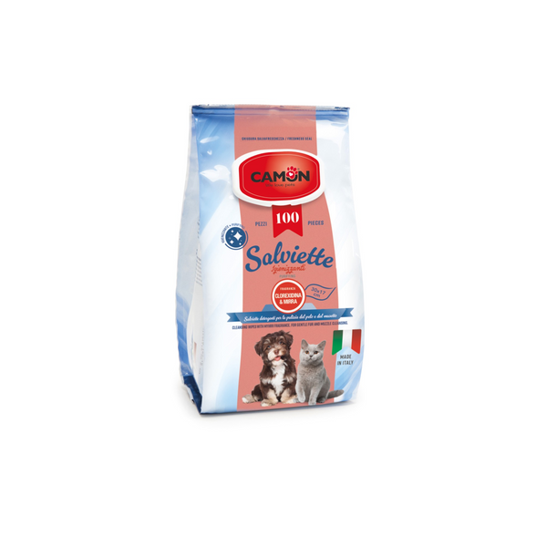 Camon Toallitas Clorexidina y Mirra, 100Und