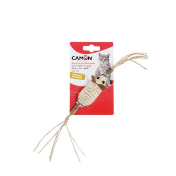 Camon Juguete Palo Matatabi con Ratón de Yuta