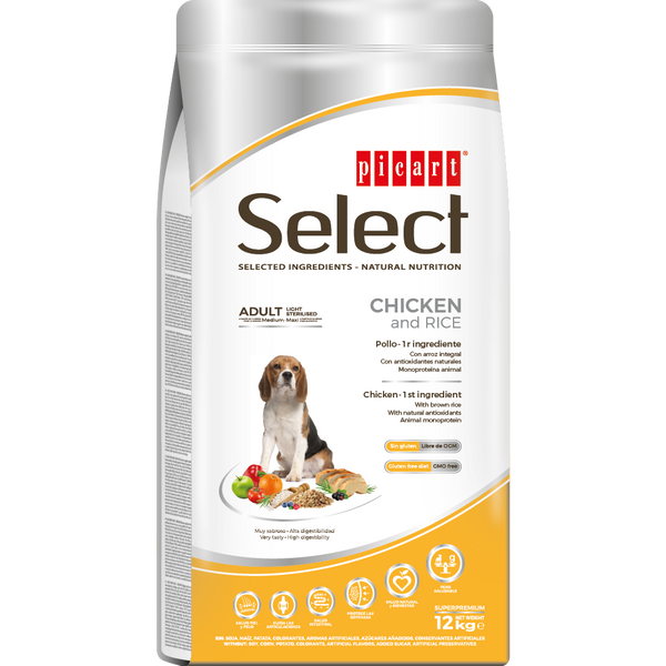 Picart Select Adult Light / Sterilised Pollo & Arroz