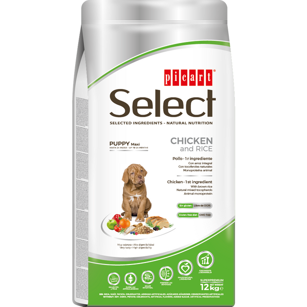 Picart Select Puppy Maxi Pollo & Arroz