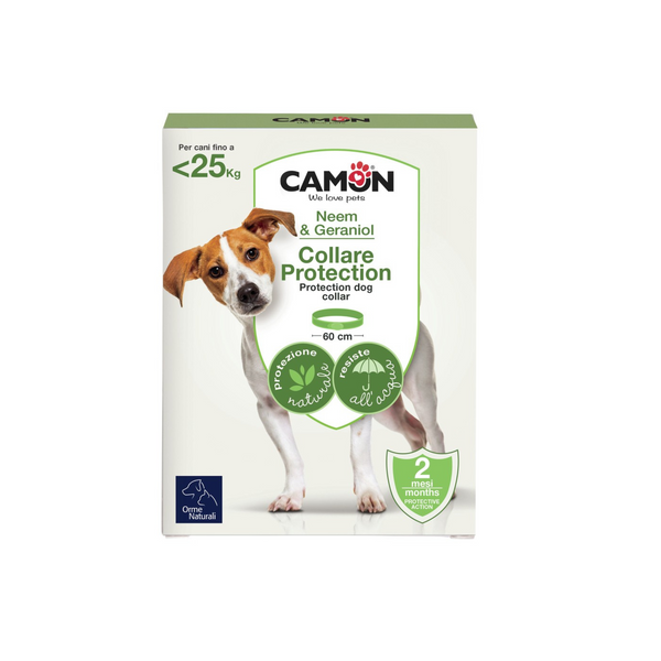 Camon Collar Barrera para Perro "Aceite de Neem" - 60 cm