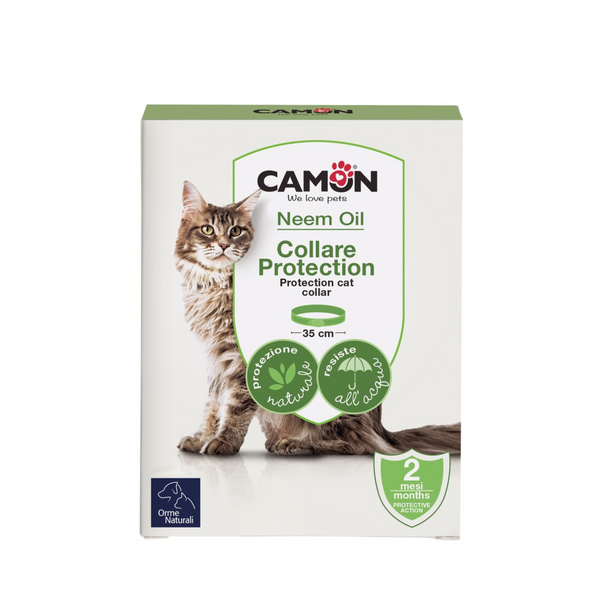 Camon Collar Barrera al Aceite de Neem para Gatos - 35 cm