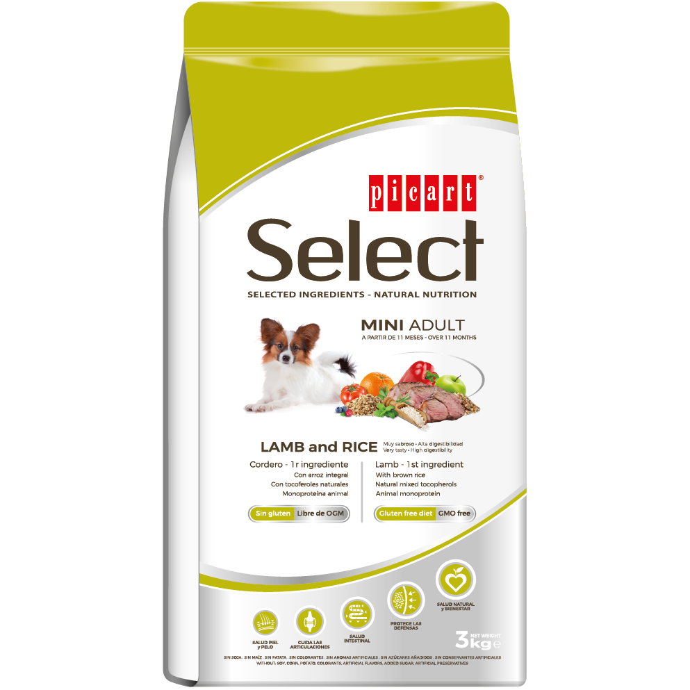 Picart Select Mini Adult Cordero & Arroz