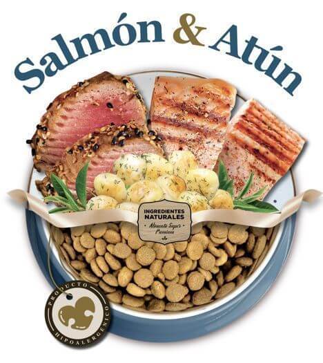 Natural Dog Food Grain Free de Salmón y Atún 12KG