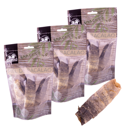 Quibropets Piel de Bacalao (3x100g)