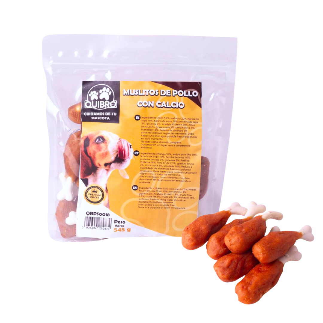 Quibropets Muslitos de Pollo con Calcio