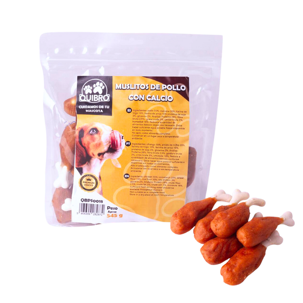 Quibropets Muslitos de Pollo con Calcio