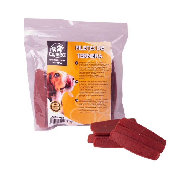 Quibropets Filetes de Ternera