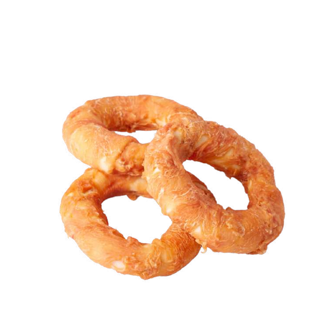 Quibropets Aros de Pollo de Cuero Crudo