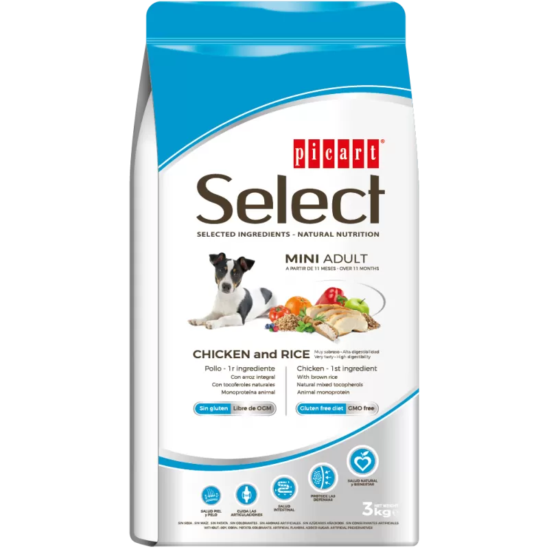 Picart Select Adult Mini Pollo & Arroz