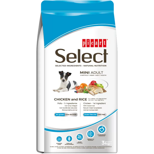 Picart Select Adult Mini Pollo & Arroz