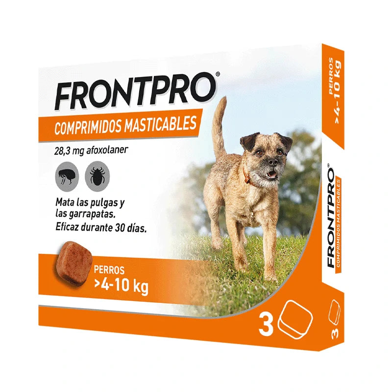 Frontpro Comprimidos masticables Antiparasitario Para Perros