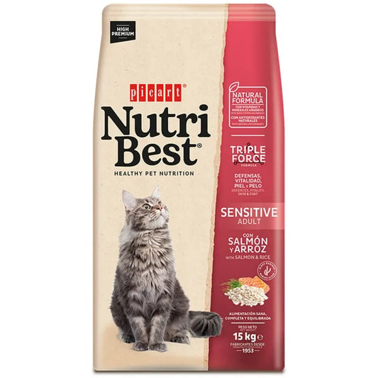 Picart Nutribest Cat Adult Sensitive Salmón & Arroz